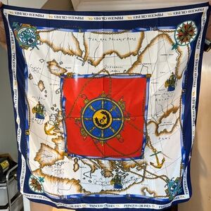 Vintage Princess Cruises Nautical Scarf